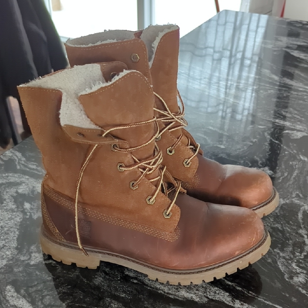 Timberland Brown Leather Boots